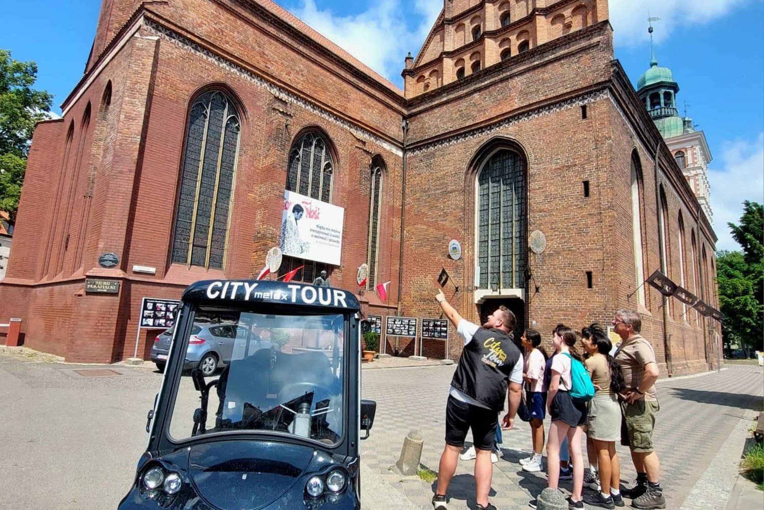 Danzig: Stadtführung mit dem Golfwagen LIVE GUIDE 60 min