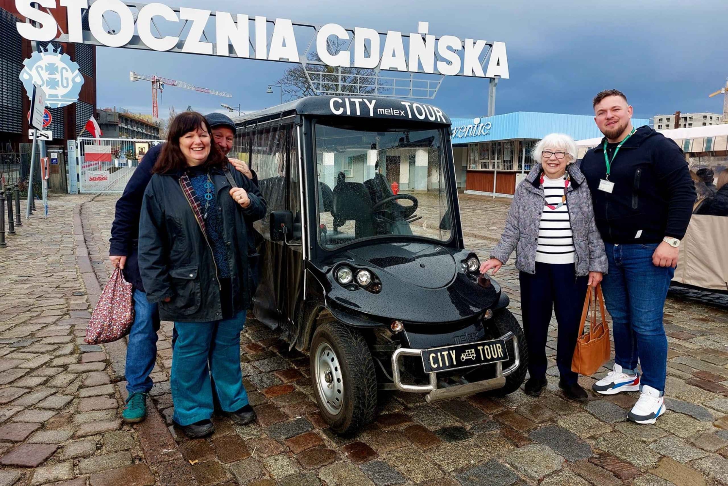 Danzig: Stadtführung mit dem Golfwagen LIVE GUIDE 60 min