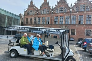 Gdansk: Sightseeingtur med golfbil