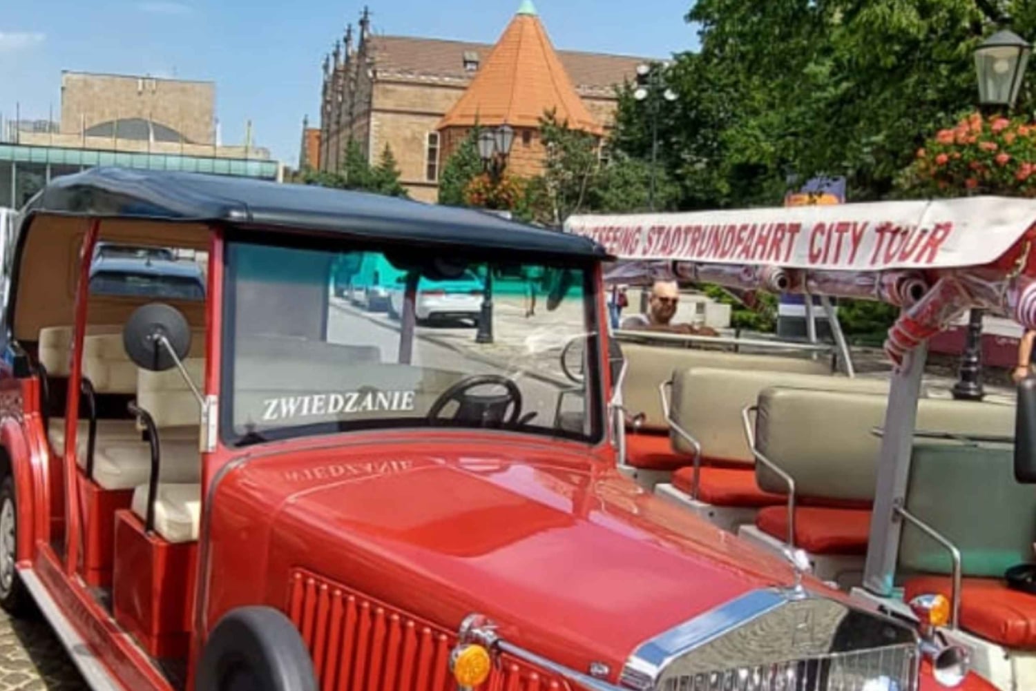Danzica: Tour della città con un golf cart elettrico