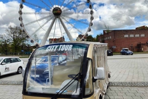 Gdańsk: Stadstur med buggy/golfbil med live/audio