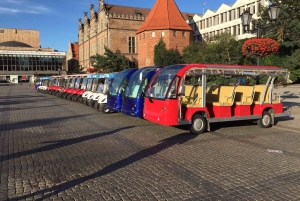 Gdańsk: Stadstur med buggy/golfbil med live/audio
