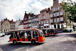Gdansk: Stadsrondleiding met gids per elektrische golfkar