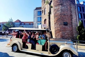 Gdansk: Tour de la ciudad con guía en carrito de golf eléctrico