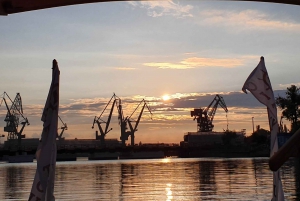 Gdansk: Cruise on Historical Polish Boat through Shipyard