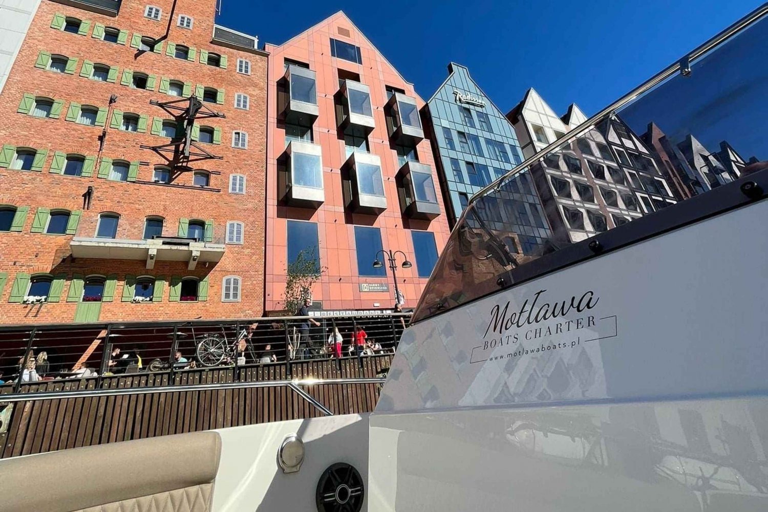 Gdansk: Cruise on the Motlawa River with Glass of Wine