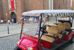 Gdansk : visite touristique partagée ou privée en voiturette de golf