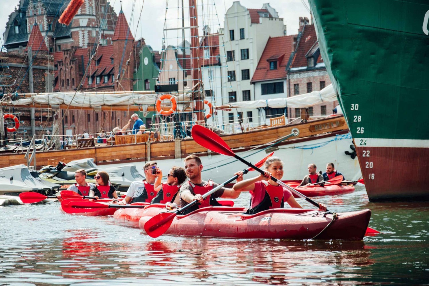 Gdansk: Guided Kayak Tour