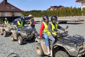 Gdańsk: offroadavontuur met quadsafari met gids