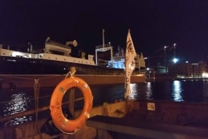 Gdansk: Imperial Shipyard Sunset Galley After Dark Cruise