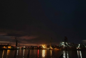 Gdansk: Imperial Shipyard Sunset Galley After Dark Cruise