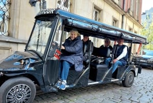 Gdansk:LIVE GUIDE Höjdpunkter i Gamla stan med golfbil 60 min