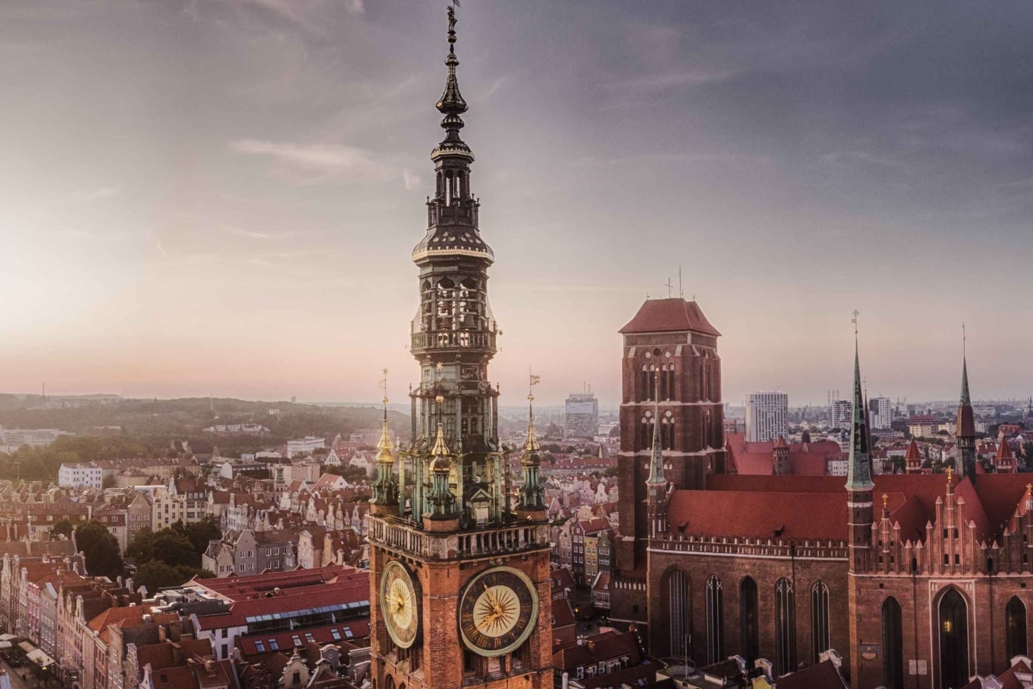 Gdańsk: passeio de Melex pela cidade principal e antiga com vinho quente