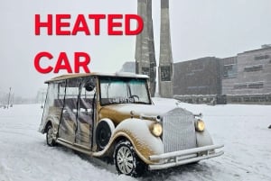 Gdańsk: passeio de Melex pela cidade principal e antiga com vinho quente