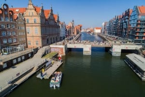 Gdańsk : Croisière touristique en catamaran sur la rivière Motlawa