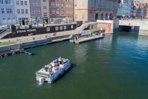 Gdańsk: Crucero turístico en catamarán por el río Motlawa