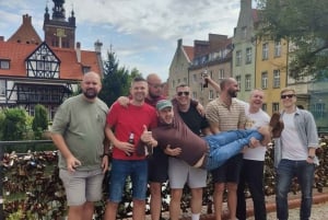Gdańsk: BEZ LIMITU PIWA Wycieczka po mieście golfowym wózkiem/transfer na plażę