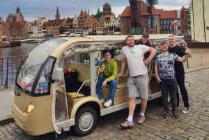 Gdańsk: BEZ LIMITU PIWA Wycieczka po mieście golfowym wózkiem/transfer na plażę