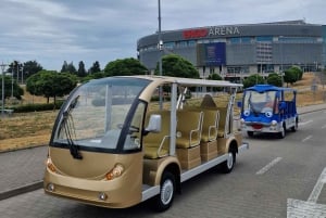 Gdansk:UNLIMITED Beer City Tour Sightseeing By Golf Cart