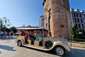 Gdansk:Private Beer City Tour Sightseeing By Golf Cart