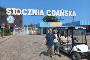 Gdansk: Gansk: Yksityinen Top City Tour sähkökärryillä & Live Guided