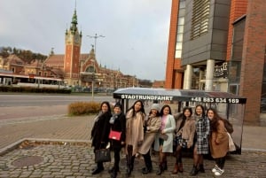 Gdansk: Privé Top Stadsrondleiding met Elektrische Kar & Live Rondleiding