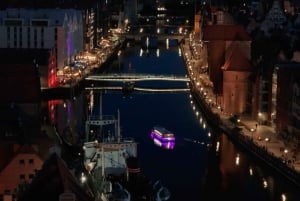 Gdańsk : croisière fluviale sur la Motlawa avec boissons et nourriture en option