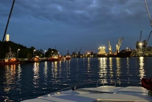 Gdańsk: wieczorny rejs jachtem widokowym z prosecco
