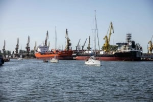 Gdańsk: Crucero panorámico al atardecer con copa de Prosecco