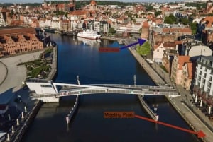 Gdańsk: Cruzeiro panorâmico ao pôr do sol com taça de prosecco