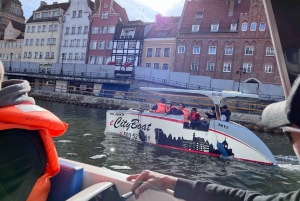 Gdańsk: Passeio turístico em EcoCruise pelo centro histórico de Gdansk