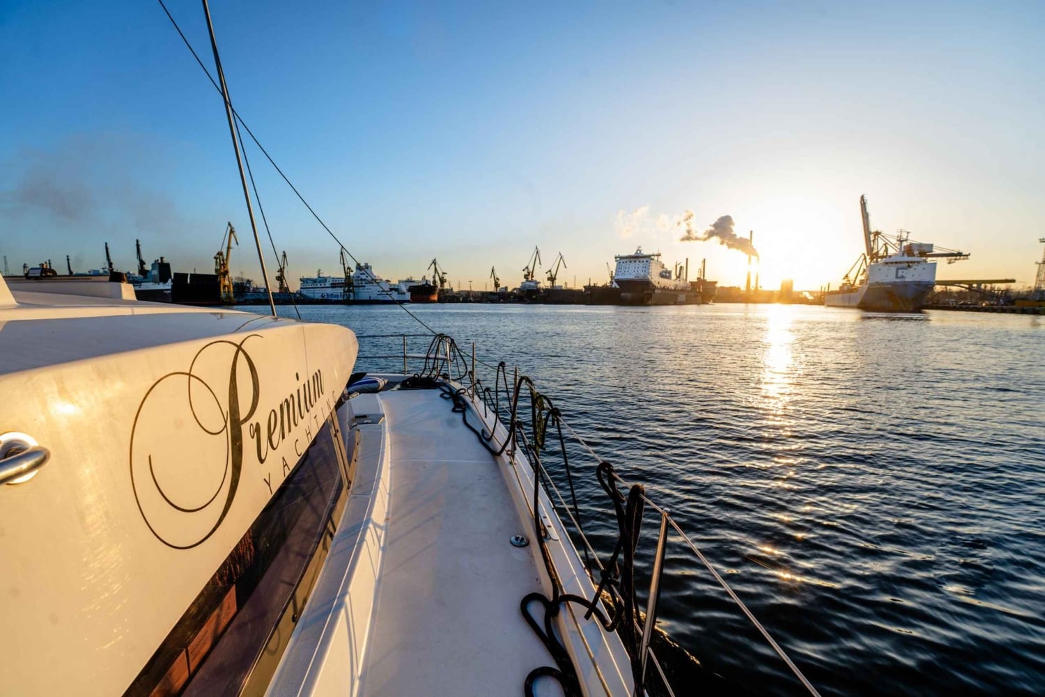 Gdansk/Sopot: Cruzeiro de catamarã privado