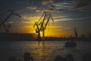 Gdańsk: Utflykt i solnedgången på en historisk polsk båt