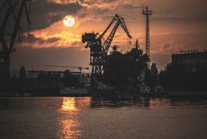 Gdańsk: Cruise under solnedgangen på en historisk polsk båt