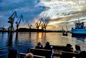 Gdansk: Solnedgangsbådtur på historisk polsk båd