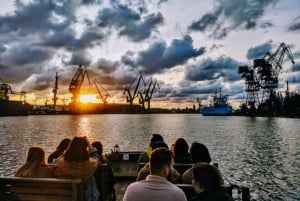 Gdańsk: Rejs o zachodzie słońca na zabytkowej polskiej łodzi