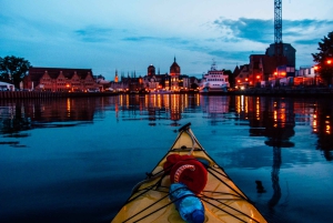 Gdansk: Excursión en kayak al atardecer
