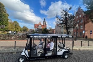 Gdansk Top Beer & Highlights Tour by Golf Cart/Buggy