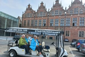 Gdansk Top Beer & Highlights Tour by Golf Cart/Buggy