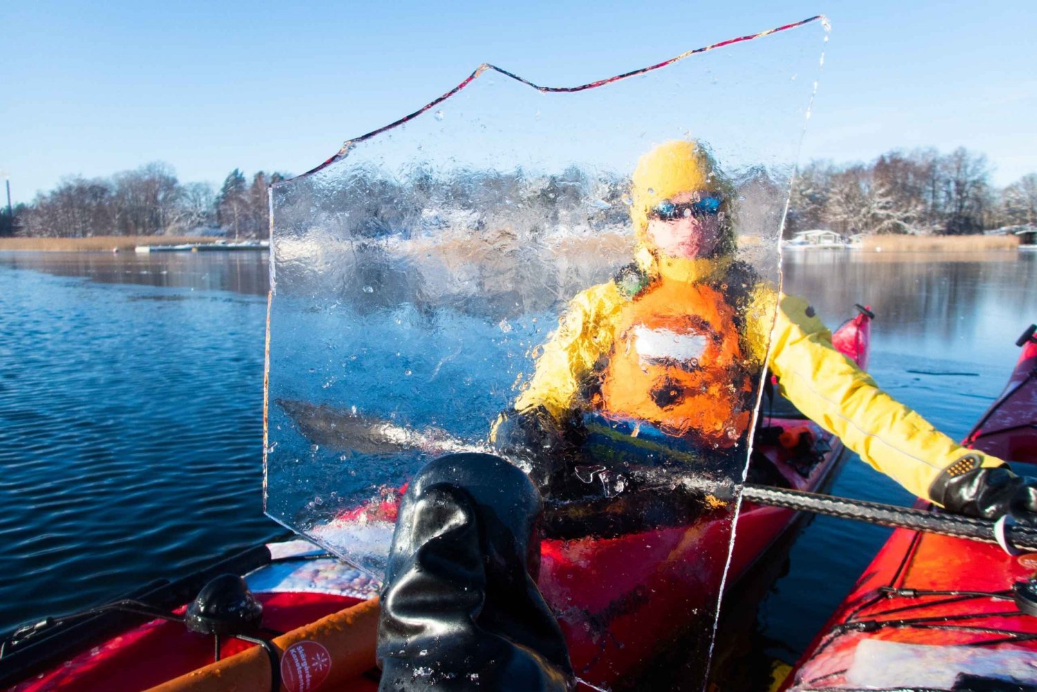 Danzica: Tour invernale in kayak