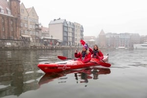 Gdansk: Excursión invernal en kayak
