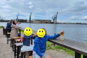 Gdańsk : visite privée à vélo de Wrzeszcz et du quartier des chantiers navals