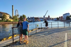 Gdańsk : visite privée à vélo de Wrzeszcz et du quartier des chantiers navals