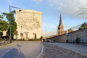 Gdańsk : visite privée à vélo de Wrzeszcz et du quartier des chantiers navals