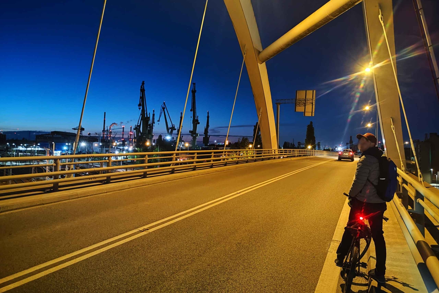 Danzica: tour privato in bici di Wrzeszcz e del quartiere dei cantieri navali