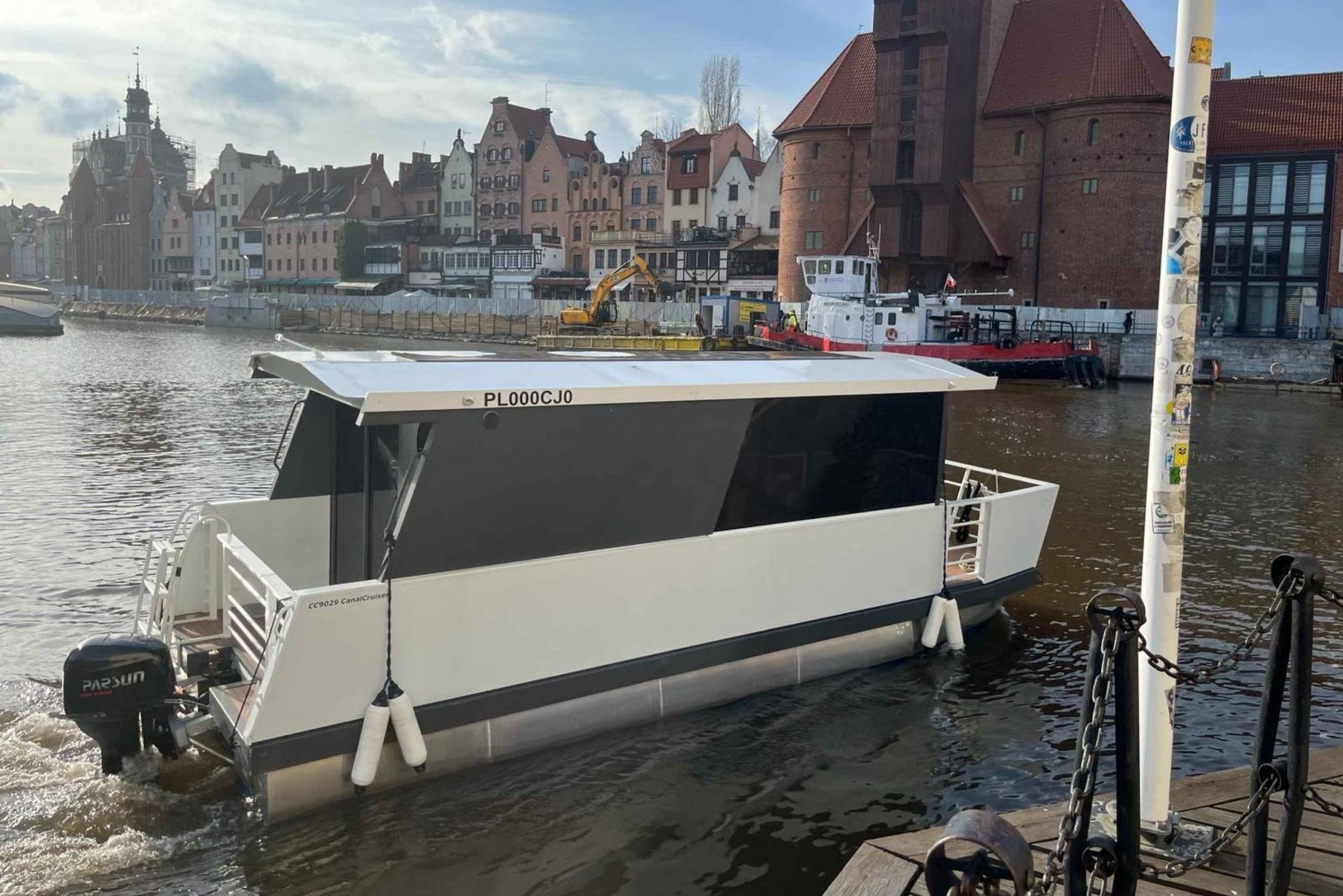 Neu - Winziges Partyboot - Hausboot von Motława in Gdańsk