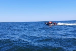 Um dos barcos mais rápidos da Baía de Gdańsk. Você deve conferir! em Sopot