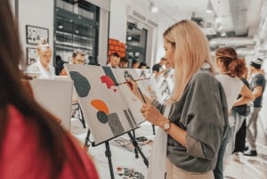 Painting and wine with live concert in Gdańsk!