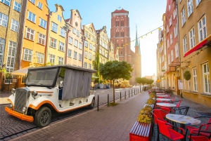 Retro Car Tour: Gdansk Viewpoint, Shipyard, Hidden Gems