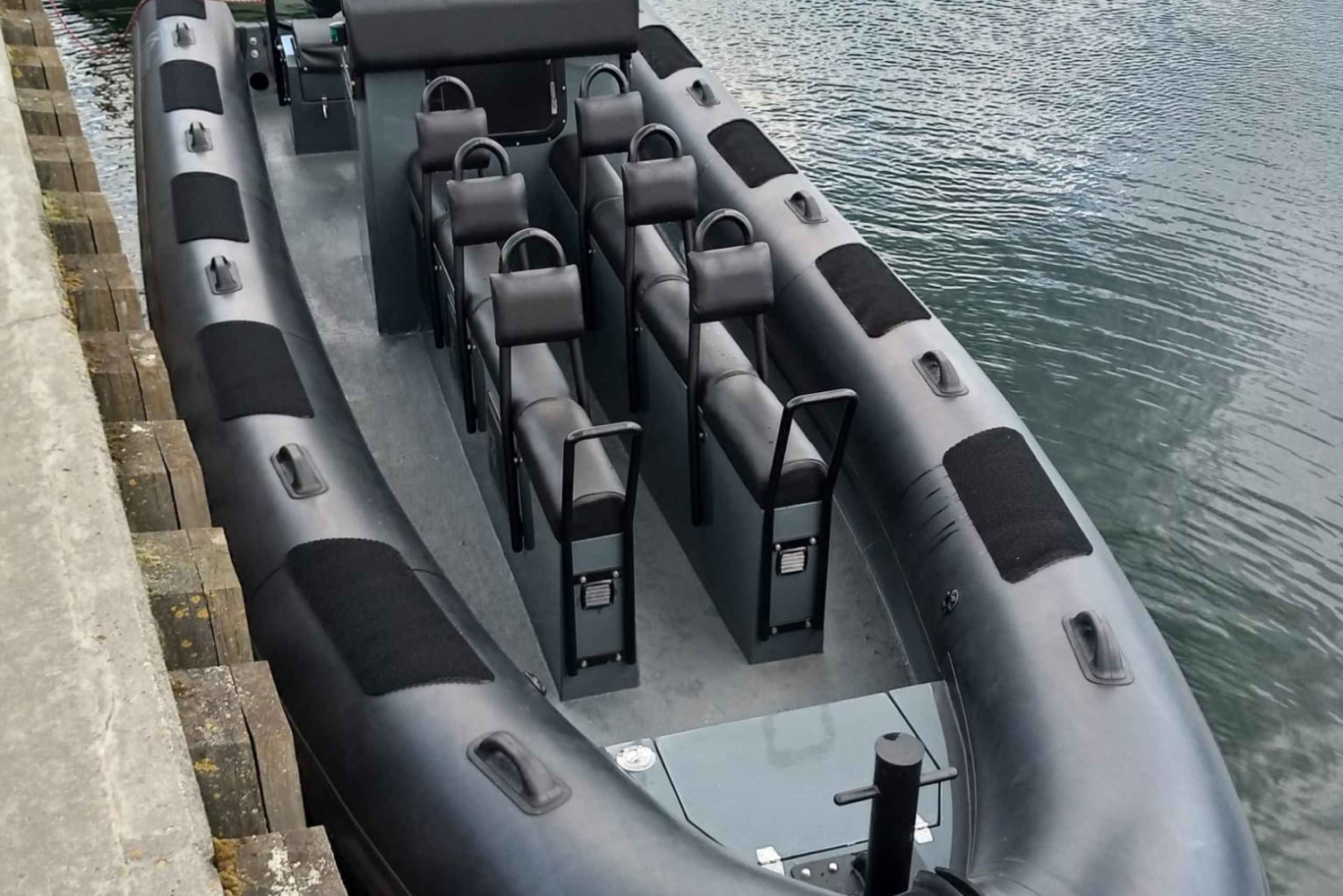 Получасовая поездка на скоростном катере в Сопот. Скорость до 100 км/ч